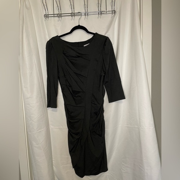 Lily Dresses & Skirts - Lily/  front ruched black dress​​​​​​​​​​​​​